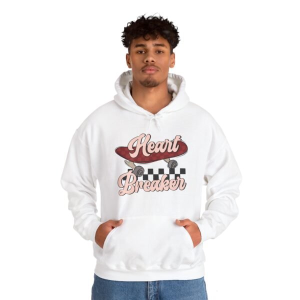 Hoodie Valentine's Day Unisex Size - Heart Breaker - Image 4
