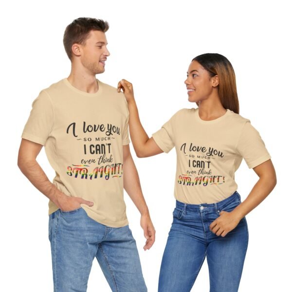 Philadelphia Flag T-shirt Valentines Day Unisex Size - I Can't Even Think Straight - Image 24