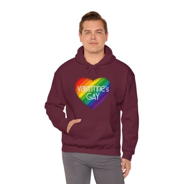 LGBTQ  Hoodie Valentine's Day Unisex Size - Valentine's Gay - Image 20