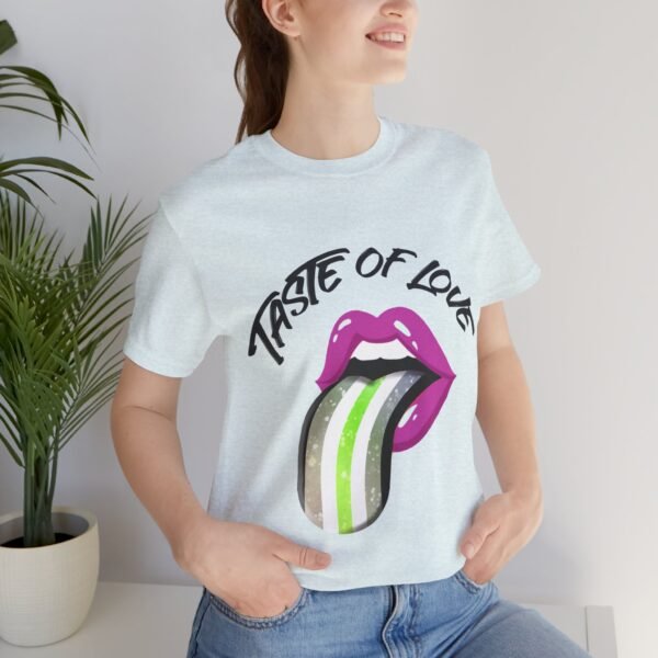 Agender Flag T-shirt Valentines Day Unisex Size - Taste Of Love - Image 23