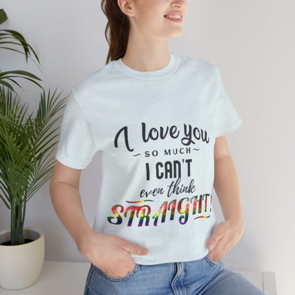 Philadelphia Flag T-shirt Valentines Day Unisex Size - I Can't Even Think Straight - Image 31