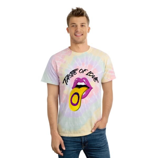 Intersexual Flag Tie-Dye Spiral T-Shirt Valentines Day Unisex Size - Taste Of Love - Image 3