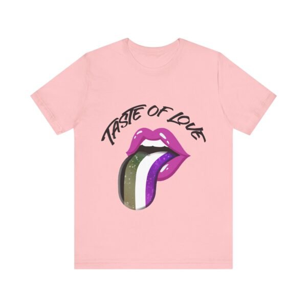 Asexual Flag T-shirt Valentines Day Unisex Size - Taste Of Love - Image 13
