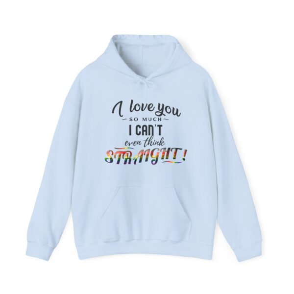Philadelphia Flag Hoodie Valentine's Day Unisex Size - I Can't Even Think Straight - Image 15