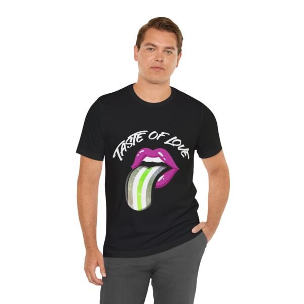 Agender Flag T-shirt Valentines Day Unisex Size - Taste Of Love - Image 14
