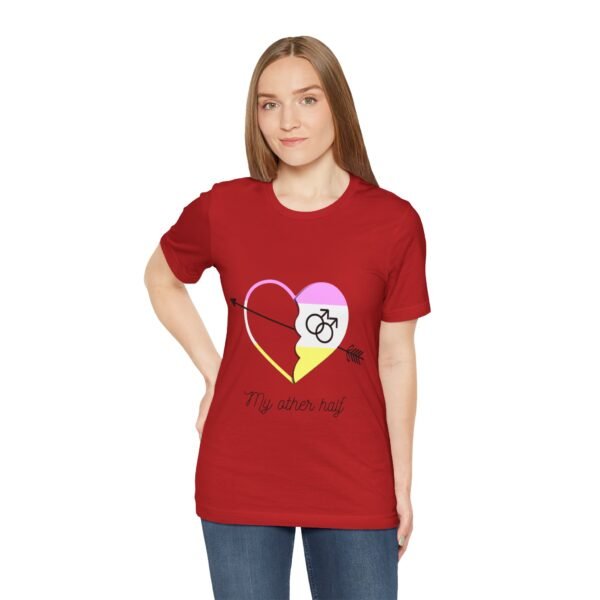 Twink Flag T-shirt Valentines Day Unisex Size - My Other Half - Image 37