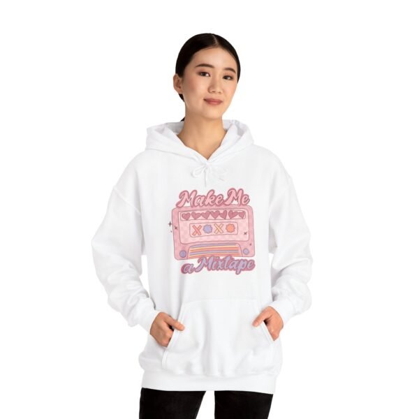 Hoodie Valentine's Day Unisex Size - Make Me A Mixtape - Image 3