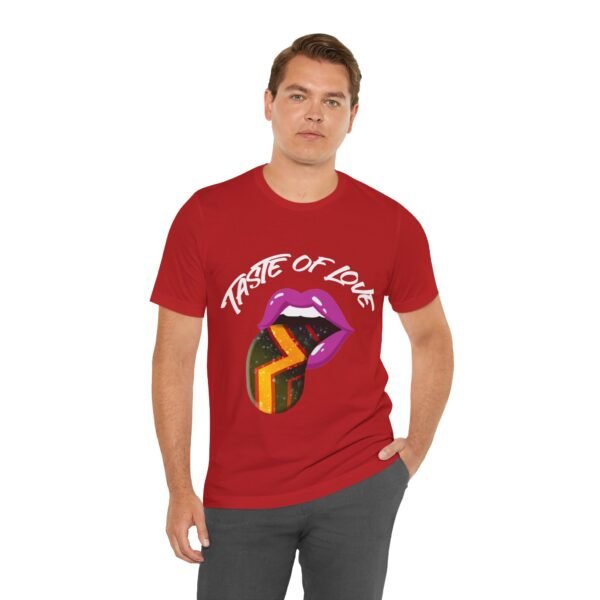 Rubber Flag T-shirt Valentines Day Unisex Size - Taste Of Love - Image 38