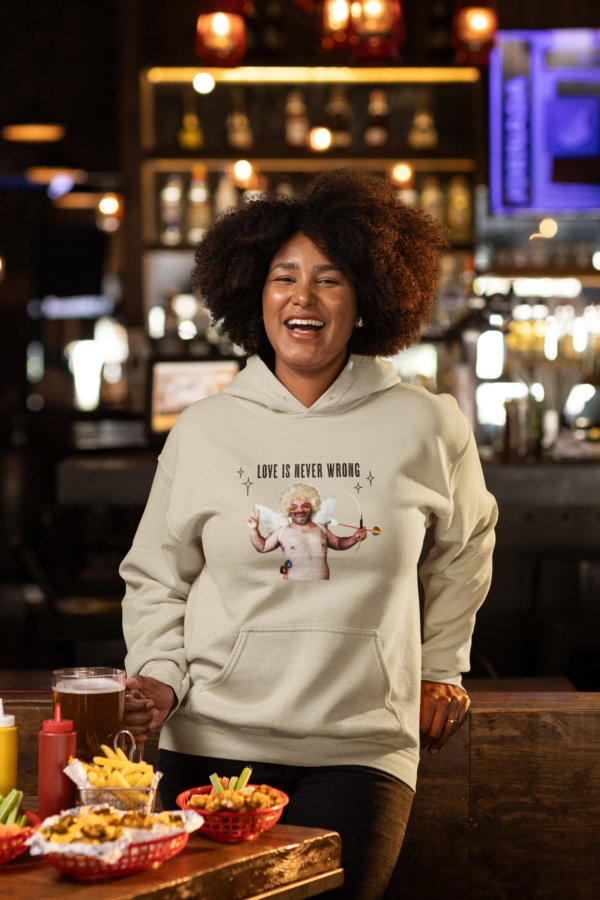 Philadelphia Flag Hoodie Valentine's Day Unisex Size - Love Is Never Wrong