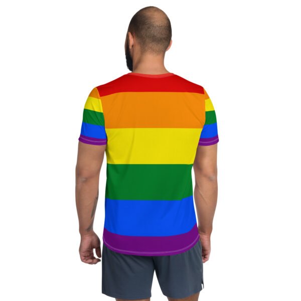 Progress Flag LGBTQ T- Shirt Men's Size - Image 3