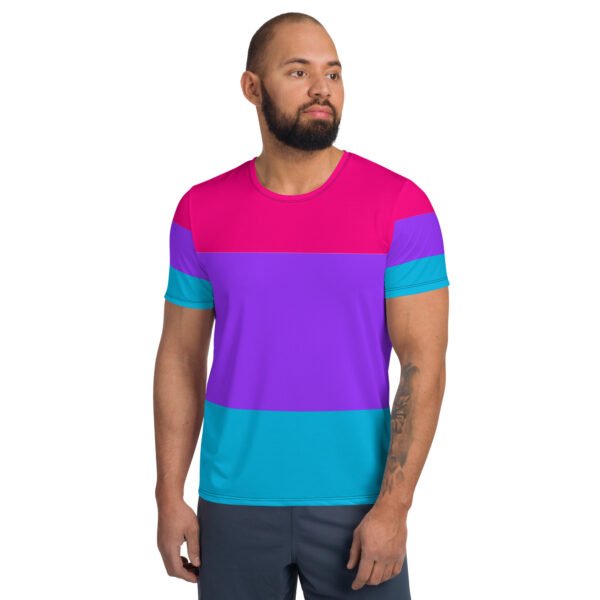 Androgyne Flag LGBTQ T- Shirt Men's Size