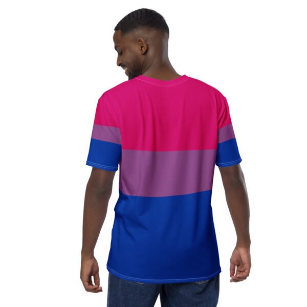 Bisexual Flag LGBTQ T- Shirt Men's Size - Image 4