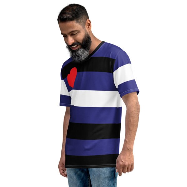 Leather Flag LGBTQ T- Shirt Men's Size - Image 4