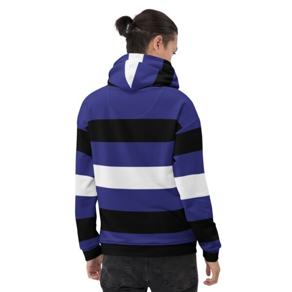 Leather Flag LGBTQ Hoodie Unisex Size - Image 2