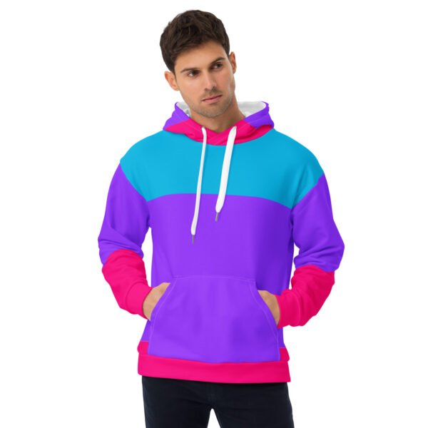 Androgyne Flag LGBTQ Hoodie Unisex Size