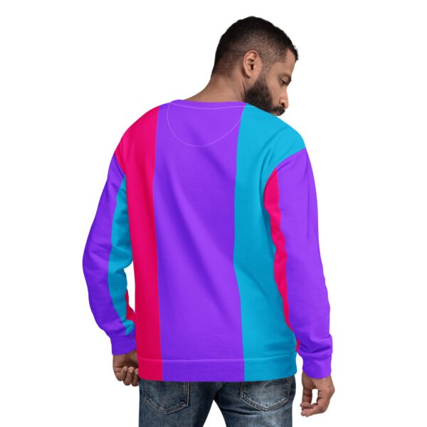 Androgyne Flag LGBTQ Sweatshirt Unisex Size - Image 2