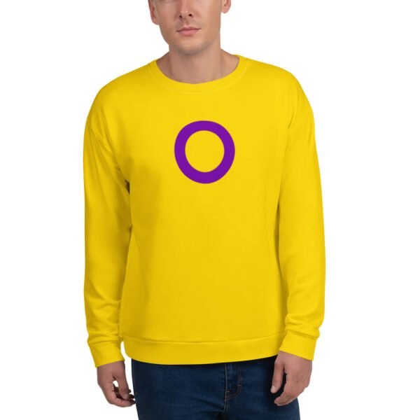 Intersexual Flag LGBTQ Sweatshirt Unisex Size