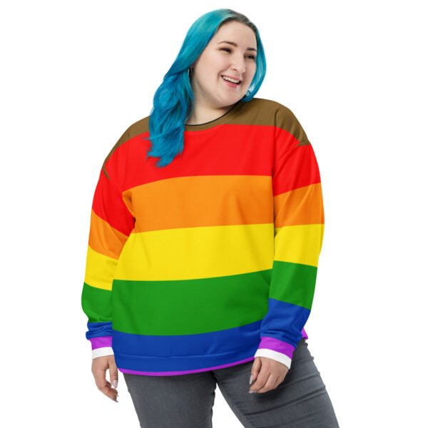 Philadelphia Flag LGBTQ Sweatshirt Unisex Size