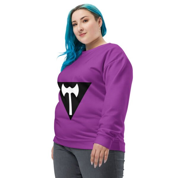 Labrys Lesbian Flag LGBTQ Sweatshirt Unisex Size - Image 3