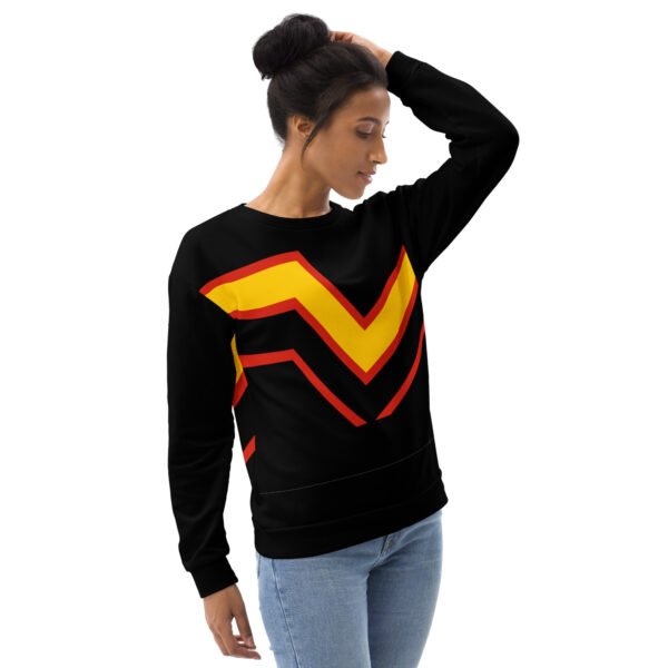 Rubber Flag LGBTQ Sweatshirt Unisex Size - Image 4