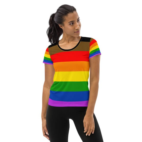 Philadelphia Flag LGBTQ T-Shirt Women’s Size