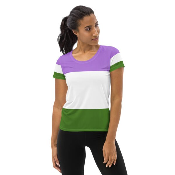 Gender Queer Flag LGBTQ T-Shirt Women’s Size
