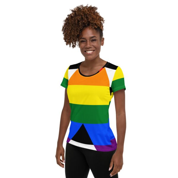 Straight Ally Flag LGBTQ T-Shirt Women’s Size