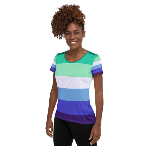Gay Flag LGBTQ T-Shirt Women’s Size
