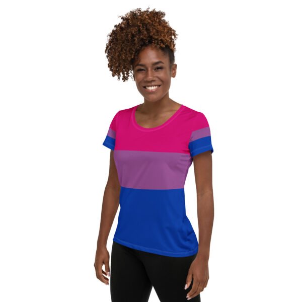 Bisexual Flag LGBTQ T-Shirt Women’s Size