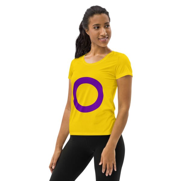 Intersexual Flag LGBTQ T-Shirt Women’s Size - Image 4