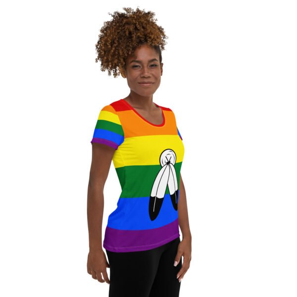 Two Spirit Flag LGBTQ T-Shirt Women’s Size