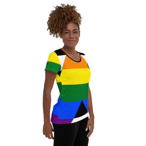 Straight Ally Flag LGBTQ T-Shirt Women’s Size - Image 5