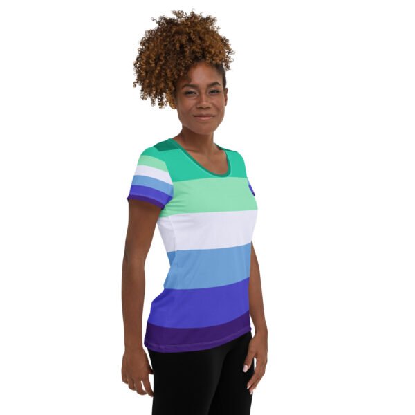 Gay Flag LGBTQ T-Shirt Women’s Size - Image 5