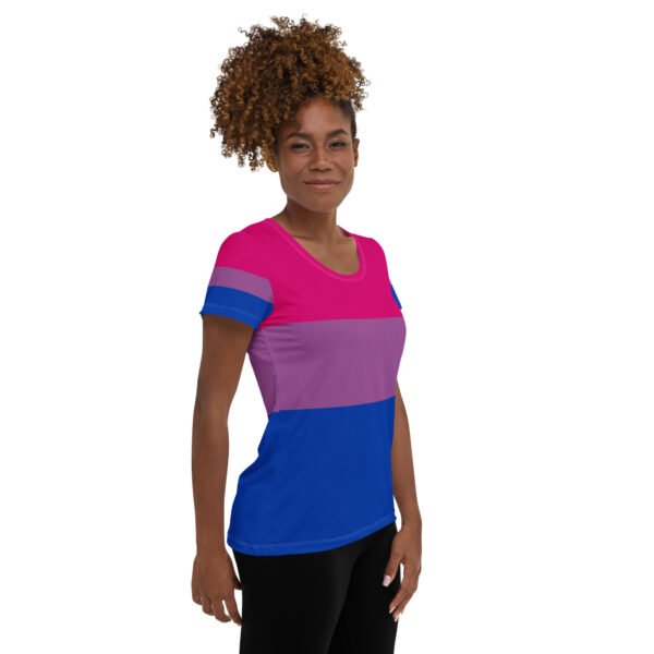 Bisexual Flag LGBTQ T-Shirt Women’s Size - Image 5