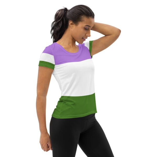 Gender Queer Flag LGBTQ T-Shirt Women’s Size - Image 5